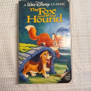 Walt Disney Classic The Fox and the Hound VHS Tape Movies Black Diamond